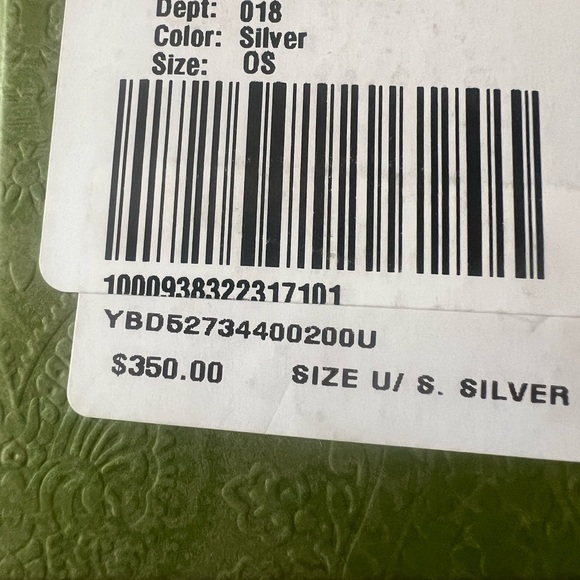 NEW! GUCCI Sterling Silver Flower Logo Mix Match earrings - Picture 5 of 5